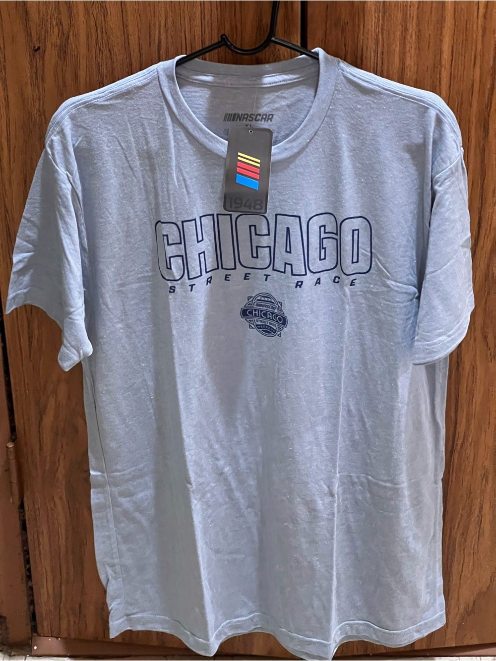 Nascar Chicago Street Race Tee - Light Blue